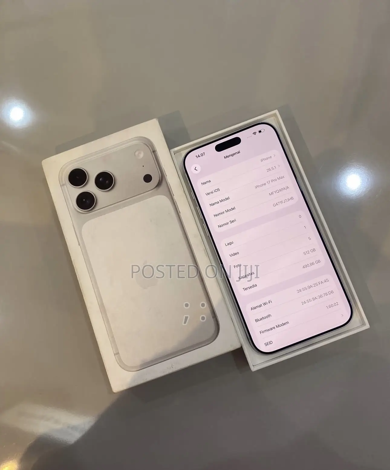 Apple iPhone 17 Pro Max 512 GB White