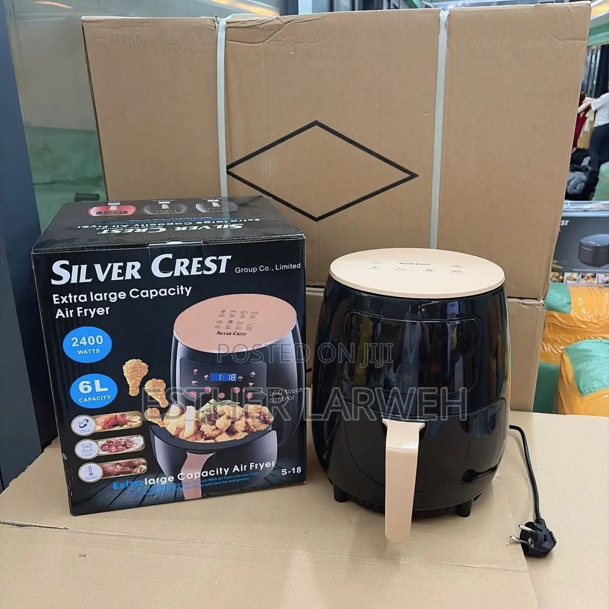Silver Crest Air Fryer Extra Large Healthy- 2400-6l