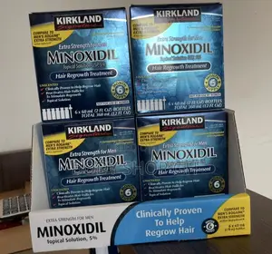 Kirkland Minoxidil Full Set /6 PCS / Original Usa Version Kirkland 