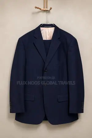 Men's Navy Blue Suit