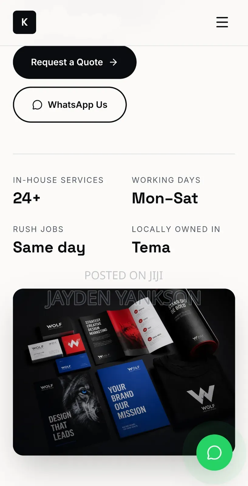 Premium Website Design for Businesses in Ghana