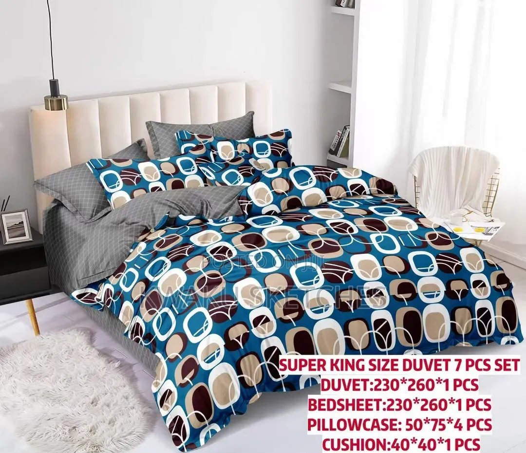 Paradise in Package: Ultra-Comfort 7 Pieces Duvet Set
