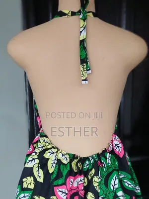 Backless Short Dress