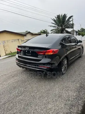 Hyundai Elantra Sport Sedan FWD (1.6L 4cyl 6M) 2017 Black