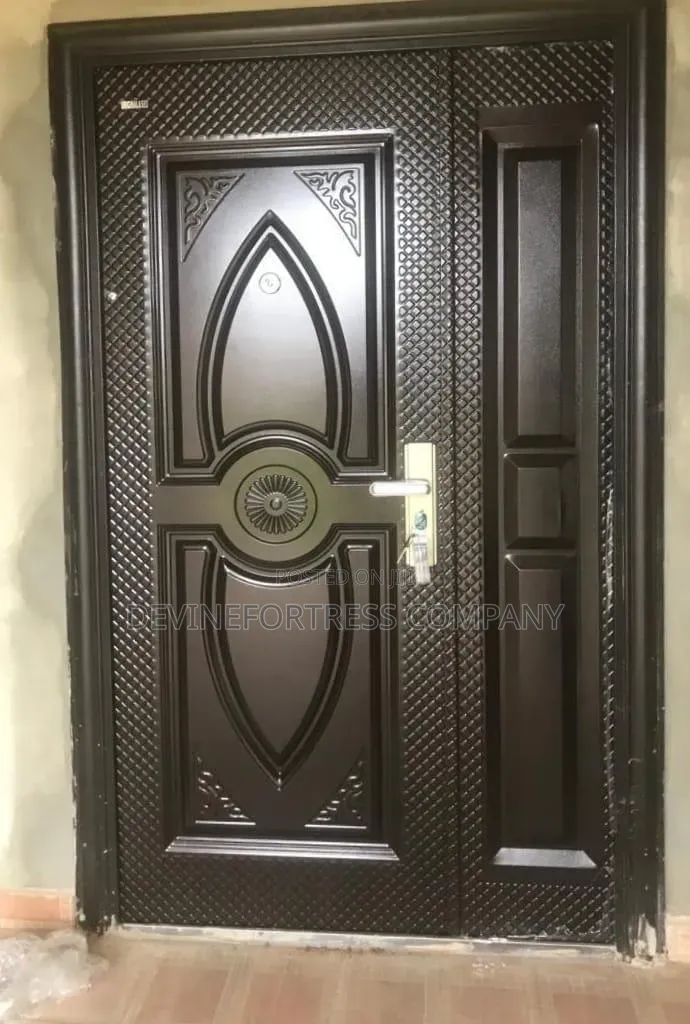 High Quality Paladin Rough Brown Security Doors Single for All Weather