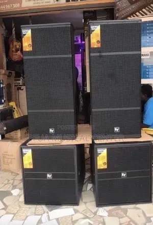 EV Single Bass Speaker Paired With Full Range Speaker (Pair)