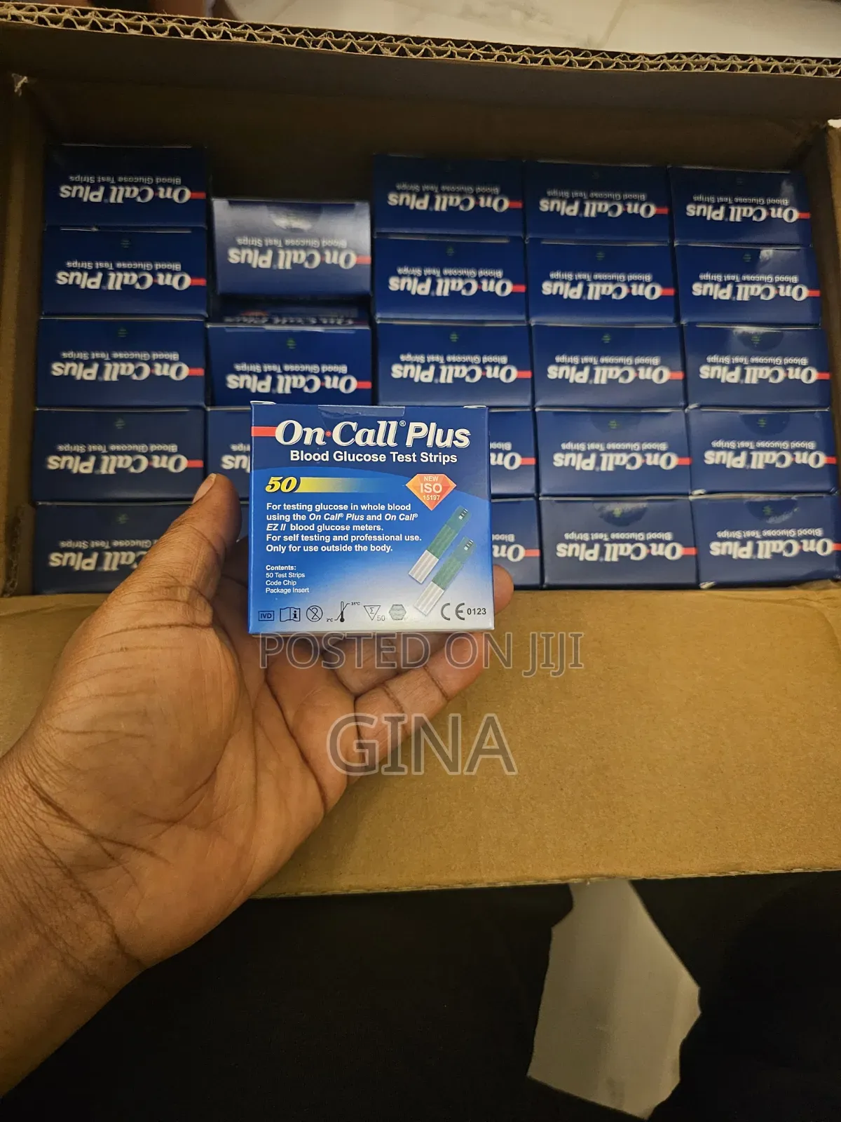 Oncall Glucose Test Strips (50 Pieces)