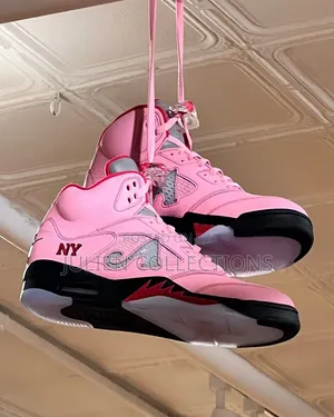 Air Jordan Retro 5 Pink Black