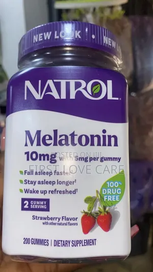 Natrol Melatonin 10 Mg Gummies, Sleep Support for Adults, 200 Gummies