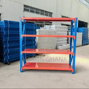 Heavy-Duty Warehouse Rack – 500kg Load Capacity Per Shelf Industrial