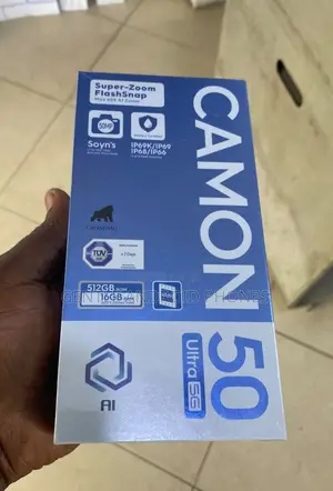 New Tecno Camon 50 Ultra 512 GB Black