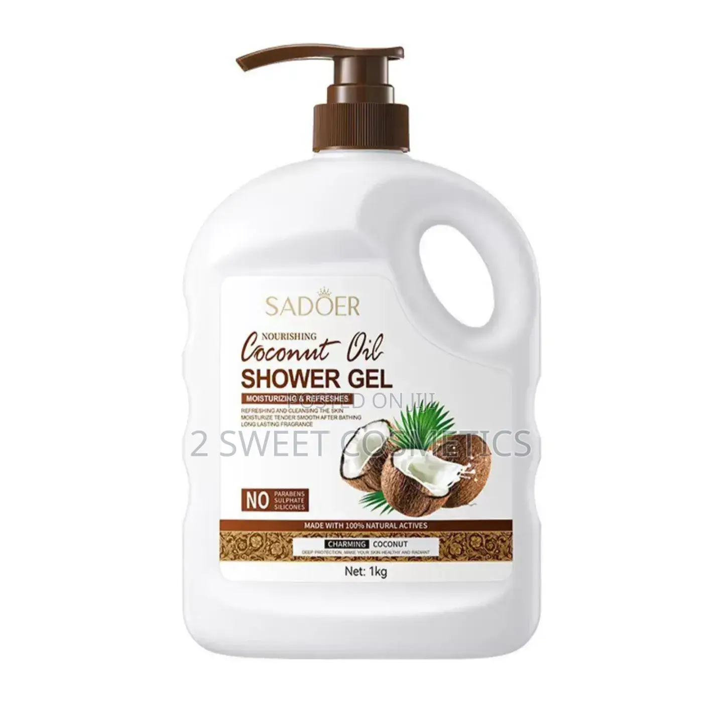 SADOER Coconut Oil Moisturizing Shower Gel