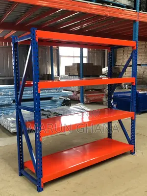 Warehouse Rack – 500kg Per Shelf | Adjustable Steel Storage Rack