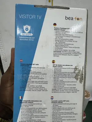 Smart Doorbell Wireless Video Camera W External Bell.Befon Visitors V1