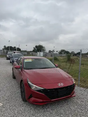 Hyundai Elantra Limited 2021 Red