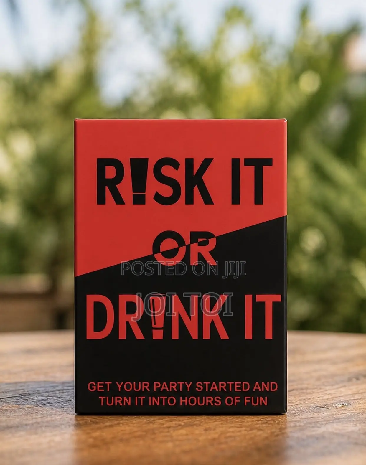 Risk It or Drink It Card Game