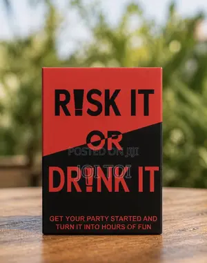 Risk It or Drink It Card Game