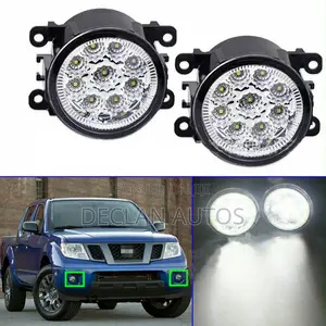 Nissan Frontier 2005-19 LED Front Bumper Fog Lights Lamp W/ Clear Lens