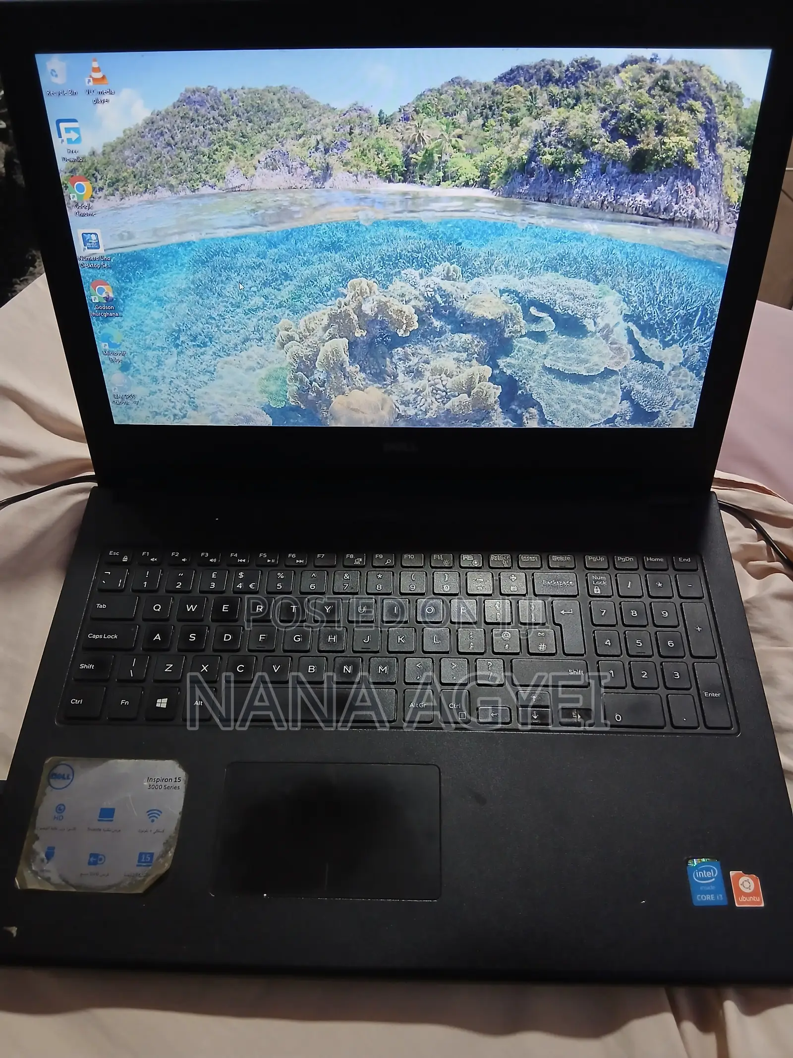 Laptop Dell Inspiron 15 8GB Intel Core i3 SSD 256GB