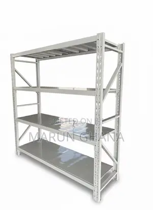 Warehouse Rack – 300kg Per Shelf | Adjustable Steel Storage Rack