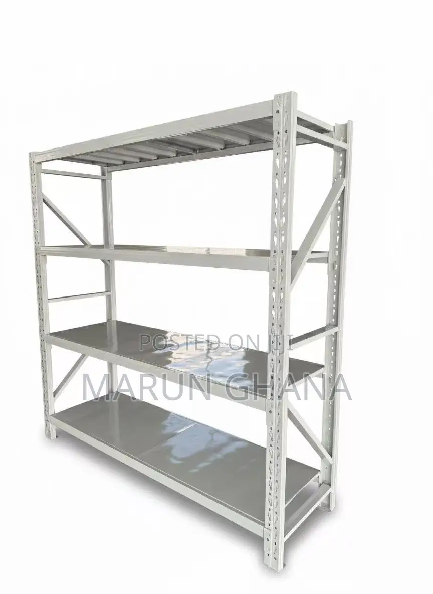 Warehouse Rack – 300kg Per Shelf | Adjustable Steel Storage Rack