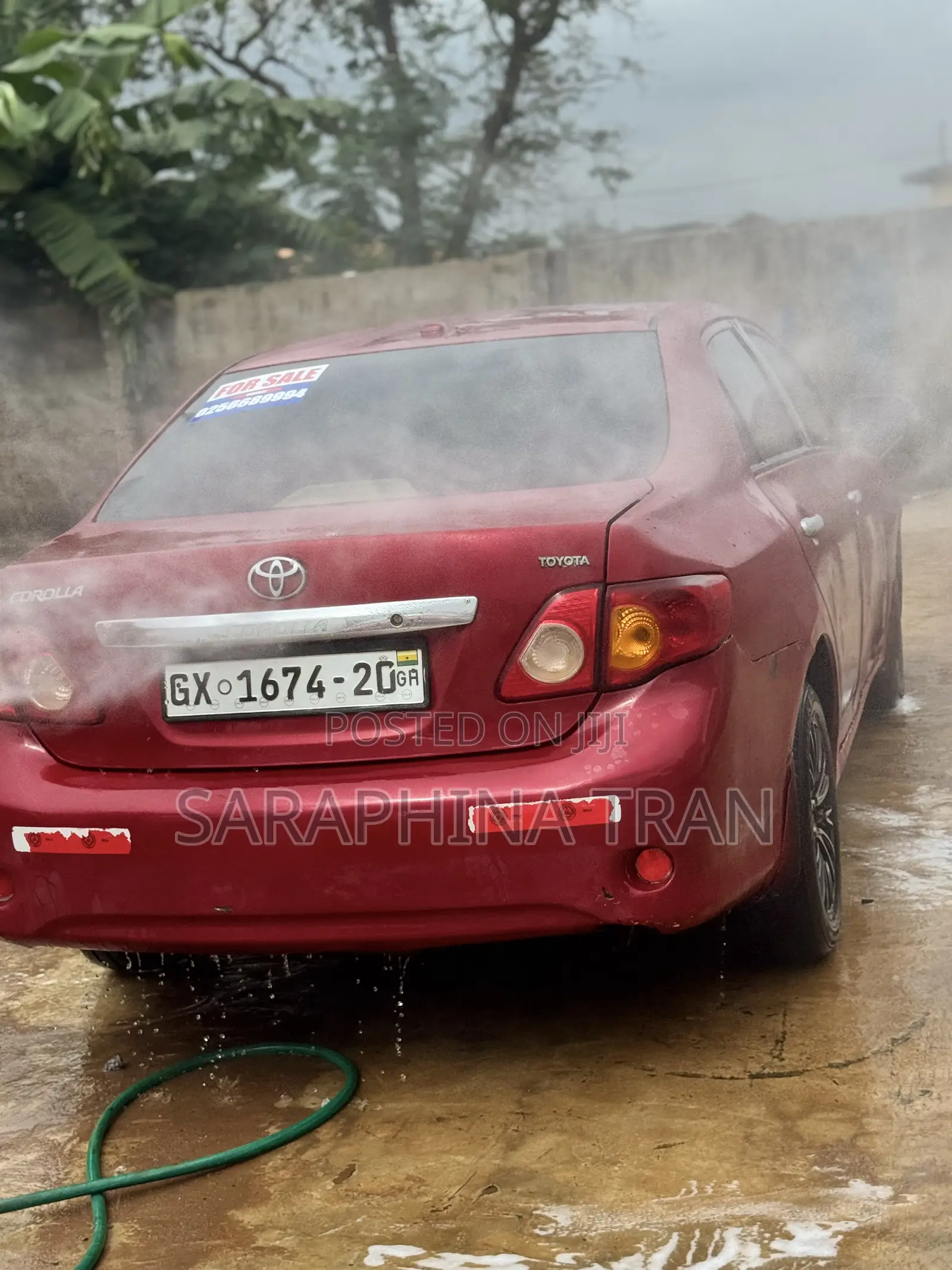 Toyota Corolla LE 4dr Sedan (1.8L 4cyl 4A) 2010 Red