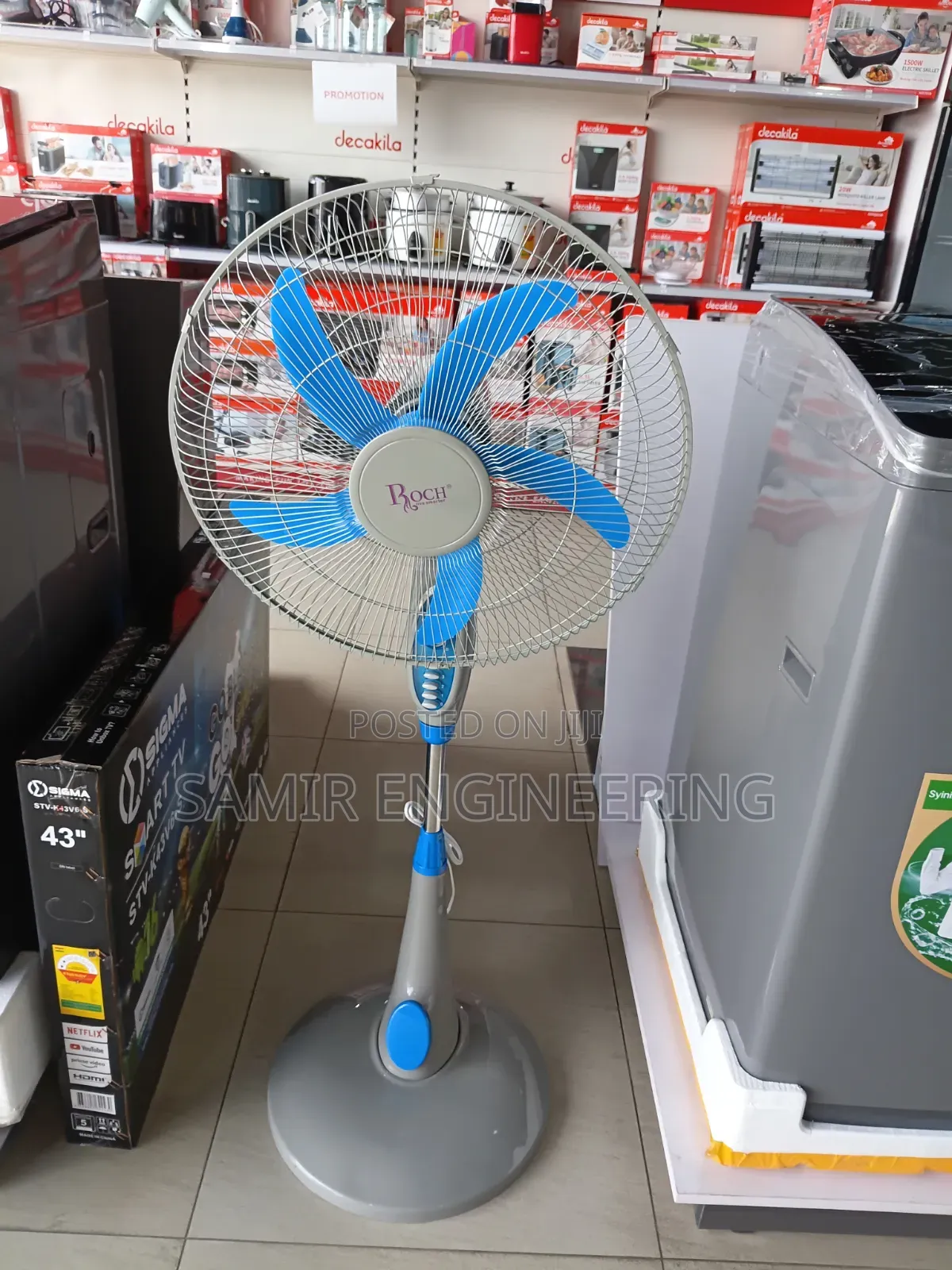 Breathe Easy With the Roch RSF-1852-C Standing Fan