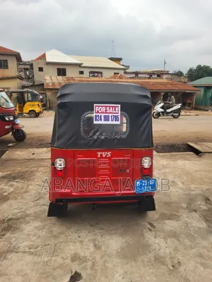 TVS King Deluxe Plus iTouch Start 2025 Red