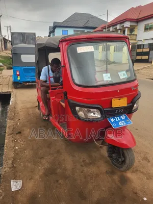 TVS King Deluxe Plus iTouch Start 2024 Red