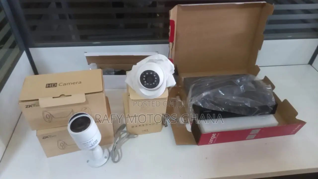 ZKTeco HD CCTV Security Camera Kit With Longse DVR