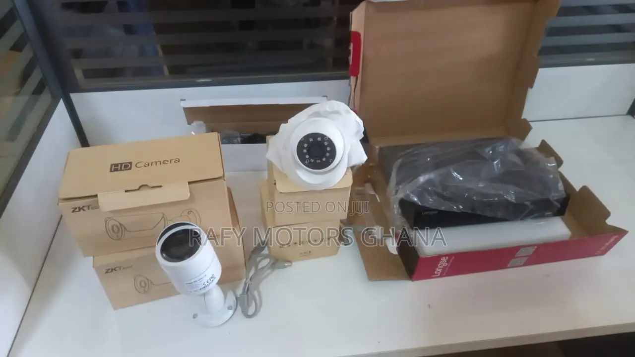 ZKTeco HD CCTV Security Camera Kit With Longse DVR