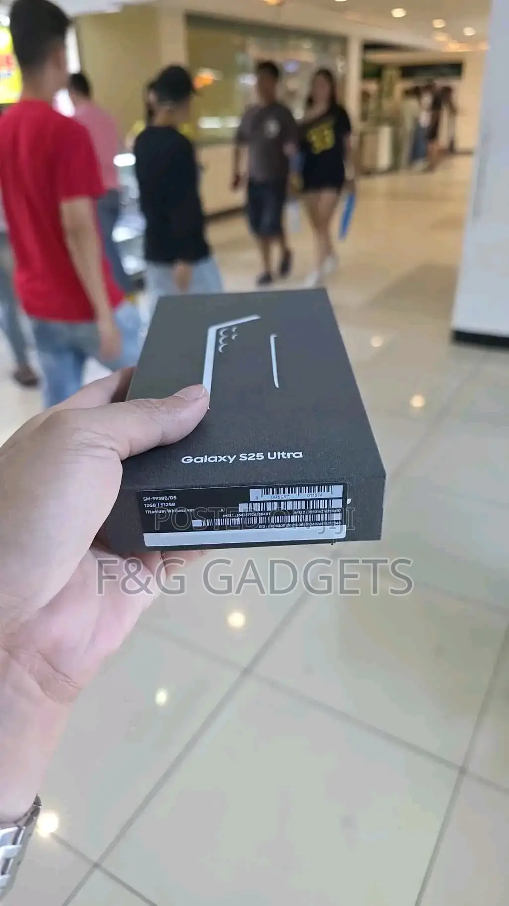 New Samsung Galaxy S25 Ultra 256 GB Black