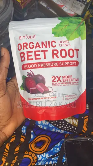 Organic Heart Chews Beet Root Blood Pressure Support