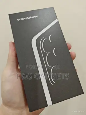 New Samsung Galaxy S26 Ultra 5G 256 GB Black