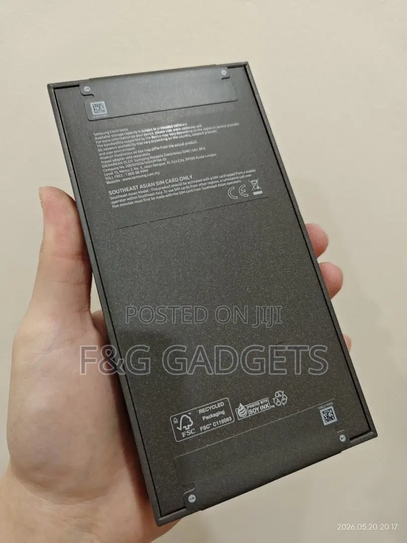 New Samsung Galaxy S26 Ultra 5G 256 GB Black