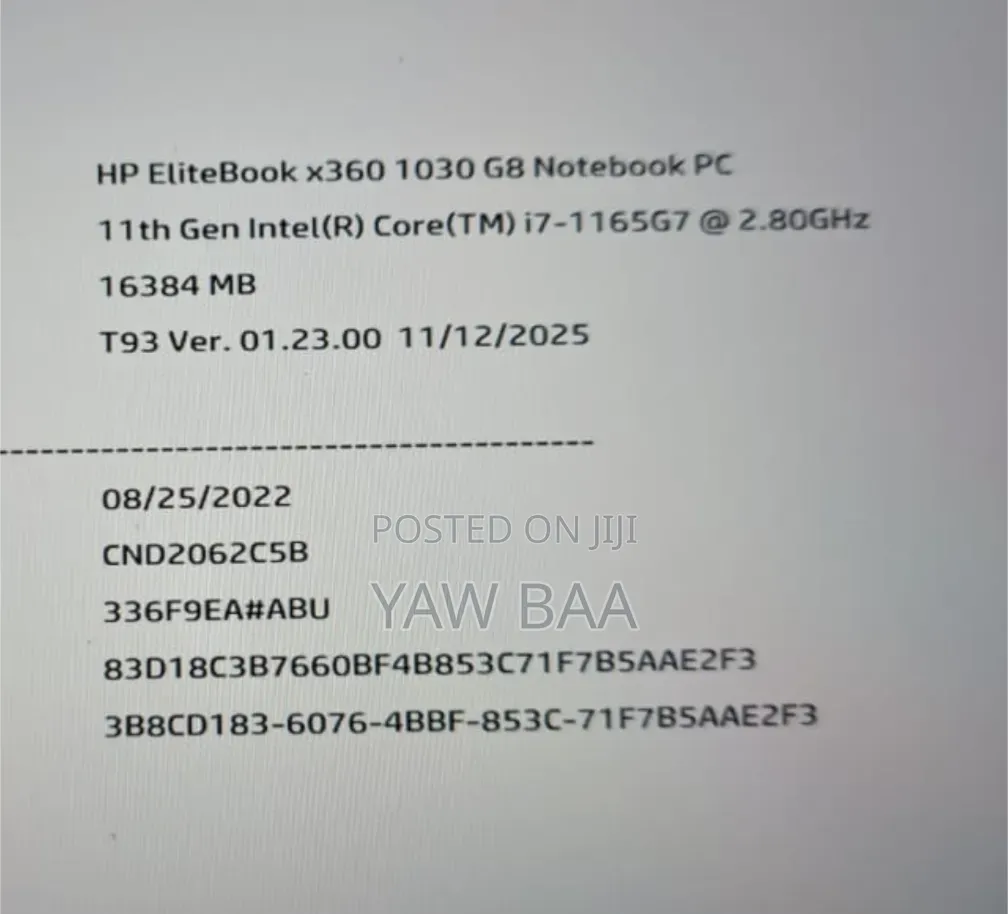 Laptop HP EliteBook x360 1030 G8 16GB Intel Core i7 SSD 256GB