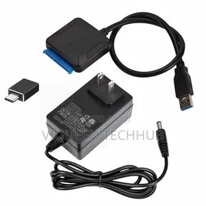 USB Sata Cable + Charging Cable