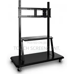 55" - 75" Mobile Smart Board Stand (Trolly)