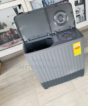 Kindly Check Nasco Washing Machine Semi Automatic 8 Kg Grey
