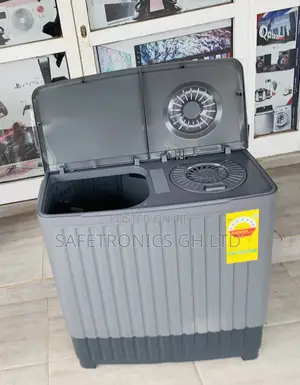 Just Shop Nasco Washing Machine Semi Automatic 8 Kg Grey