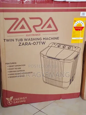 7kg ZARA Twin Tub Washing Machine