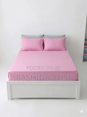 King Size Plain Bedsheets