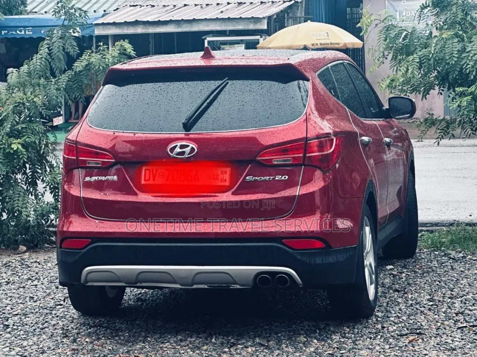 Hyundai Santa Fe 2014 Red