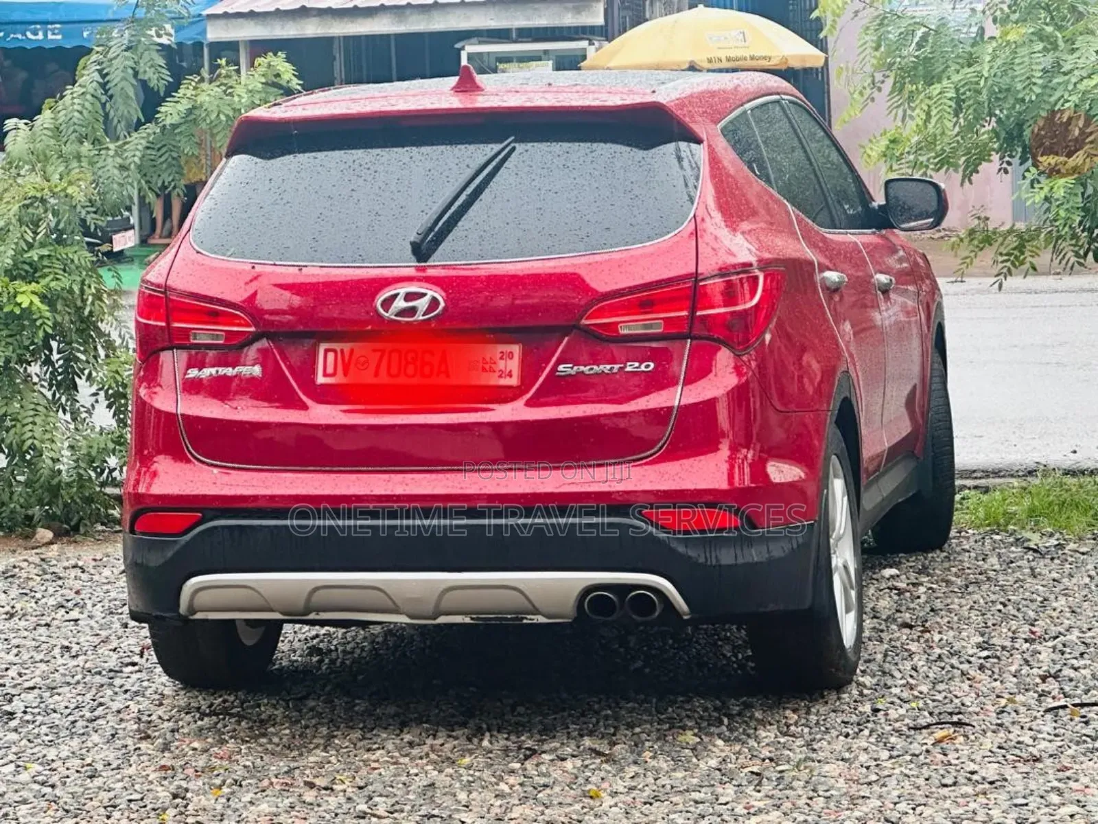 Hyundai Santa Fe 2014 Red