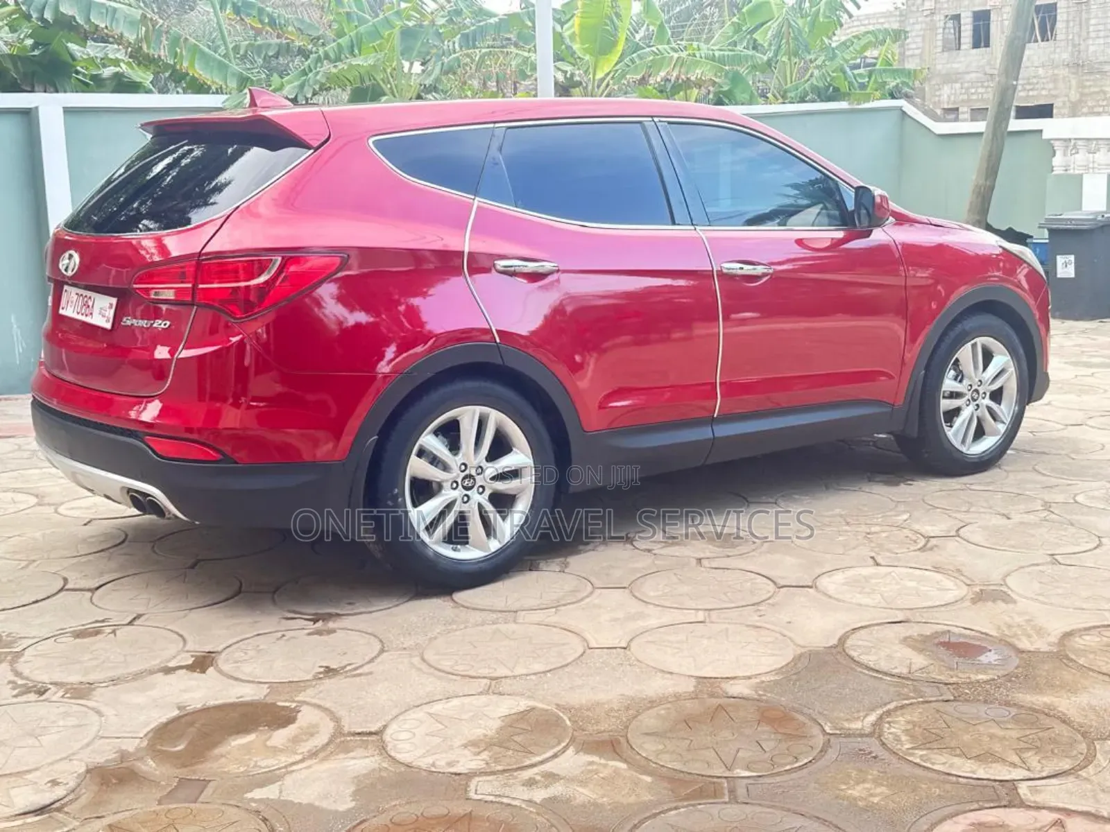 Hyundai Santa Fe 2014 Red