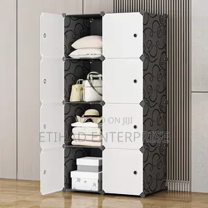 8 Cubes Plastic Wardrobe