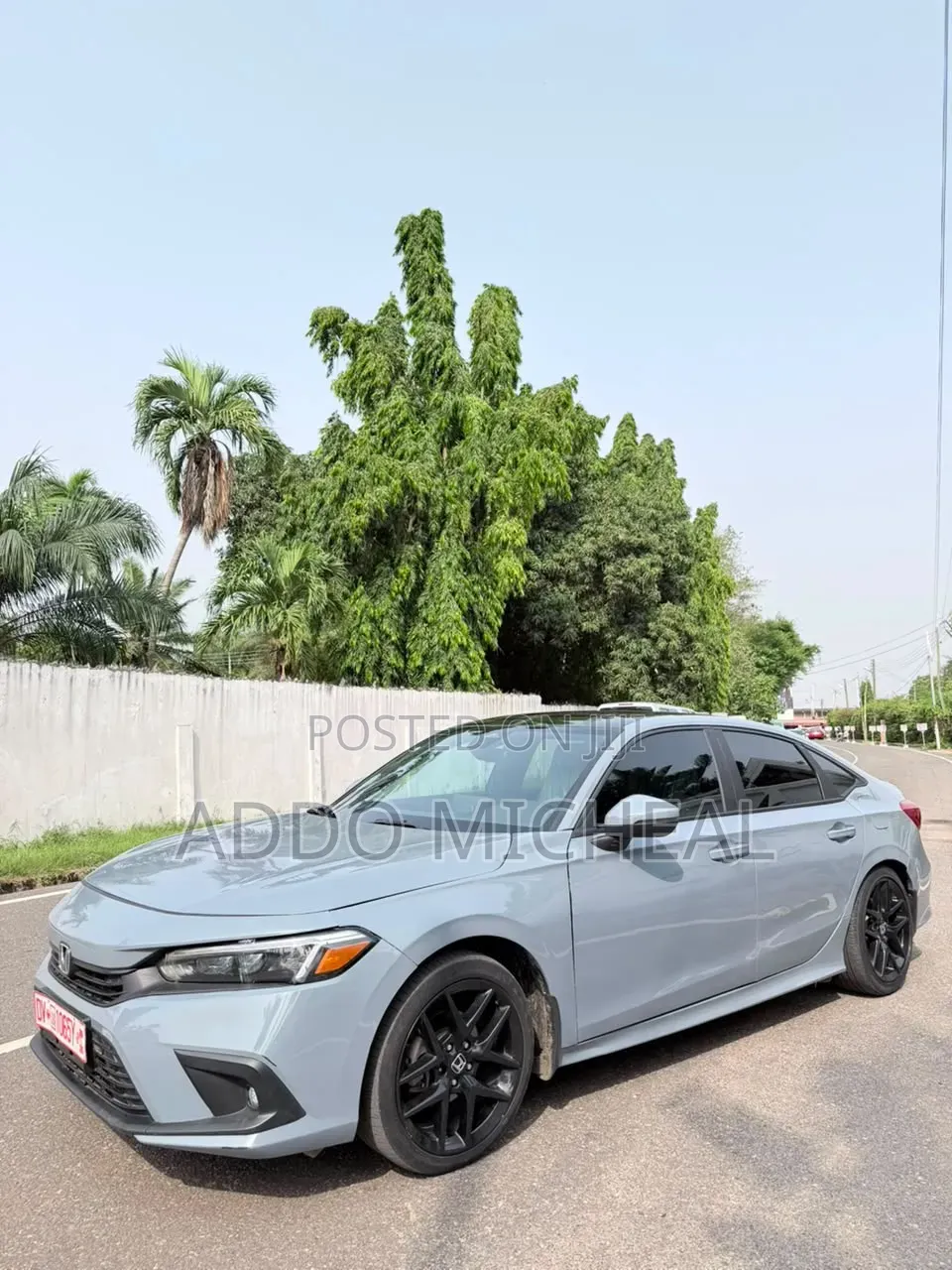 Honda Civic Sport CVT 2024 Gray
