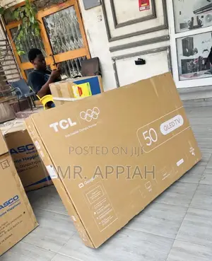 Order Sleek TCL Qled 50 Inch Smart Satellite Android Television.