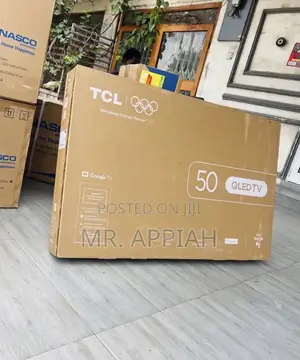 Get Premium TCL 50” Qled Smart Satellite Android TV 