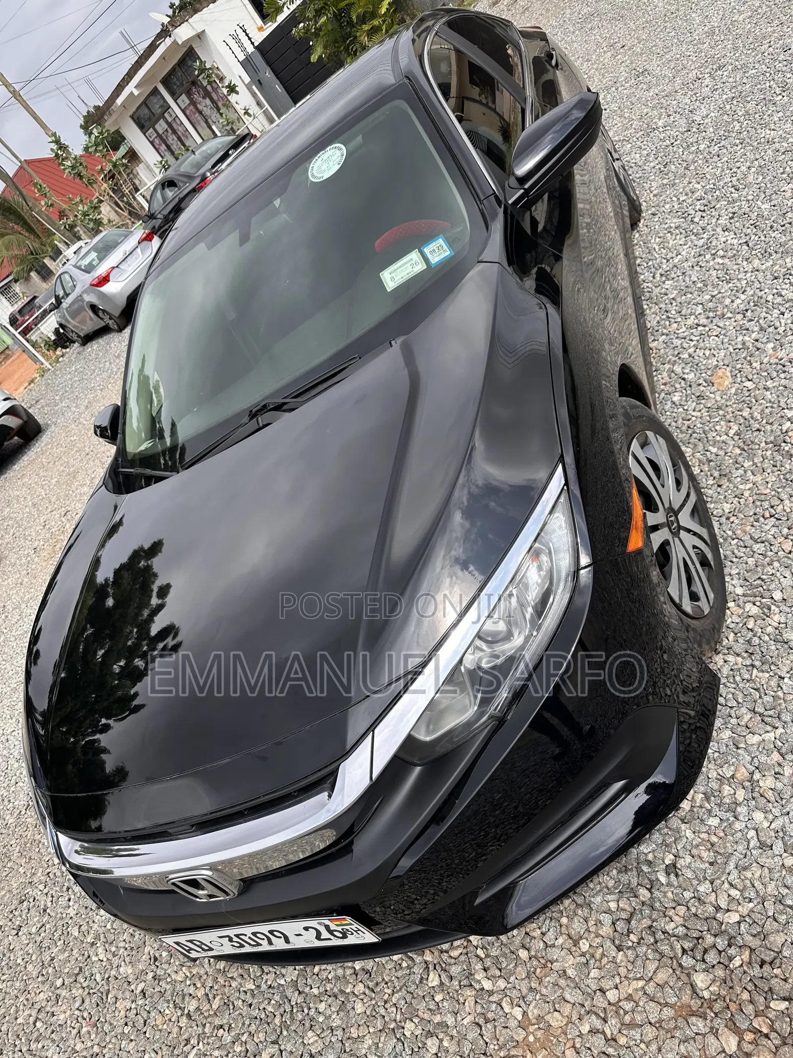 Honda Civic LX 4dr Sedan (2.0L 4cyl) 2016 Black